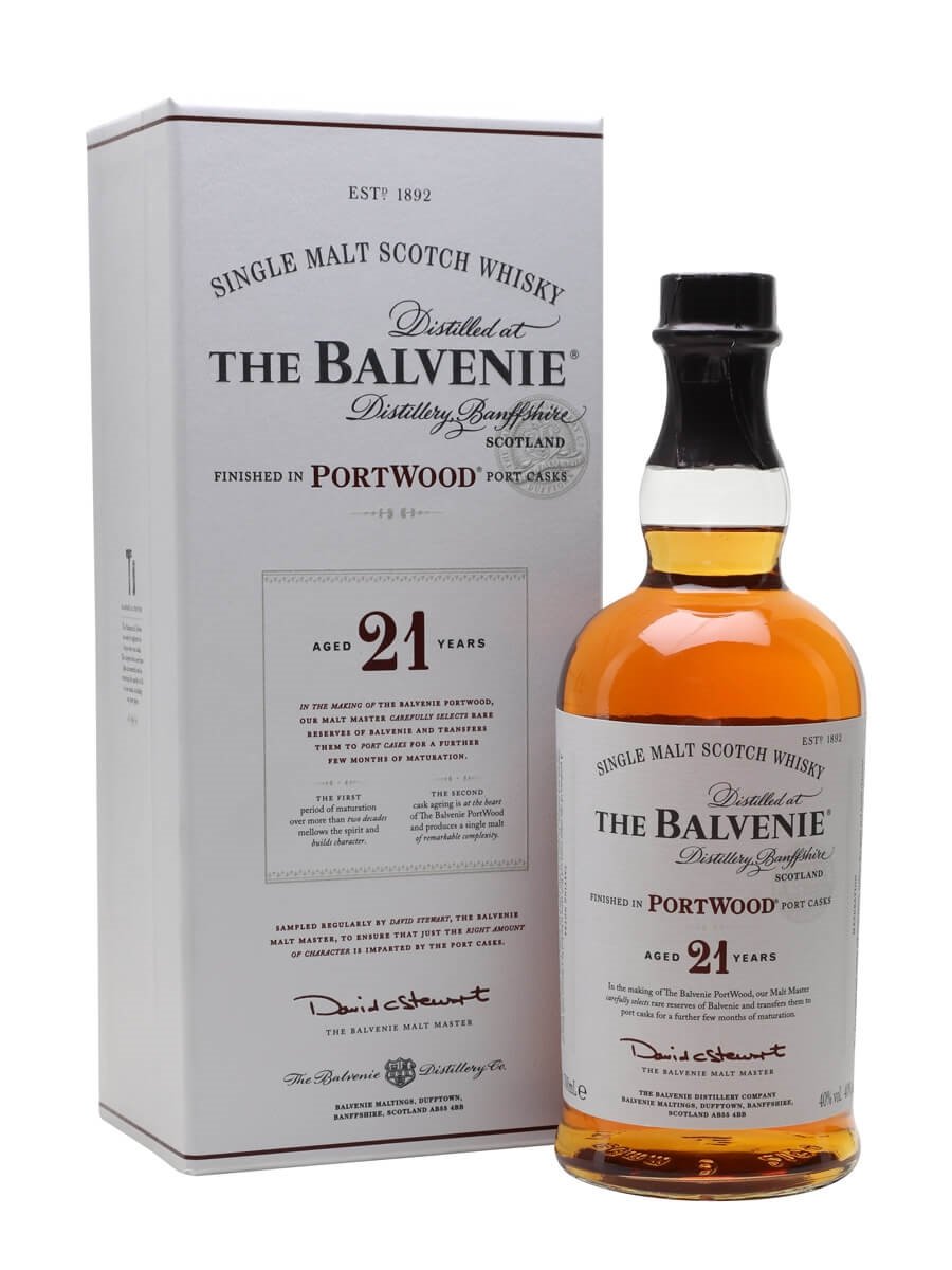 Balvenie 21 years PortWood 40% 0,7l (kartón)