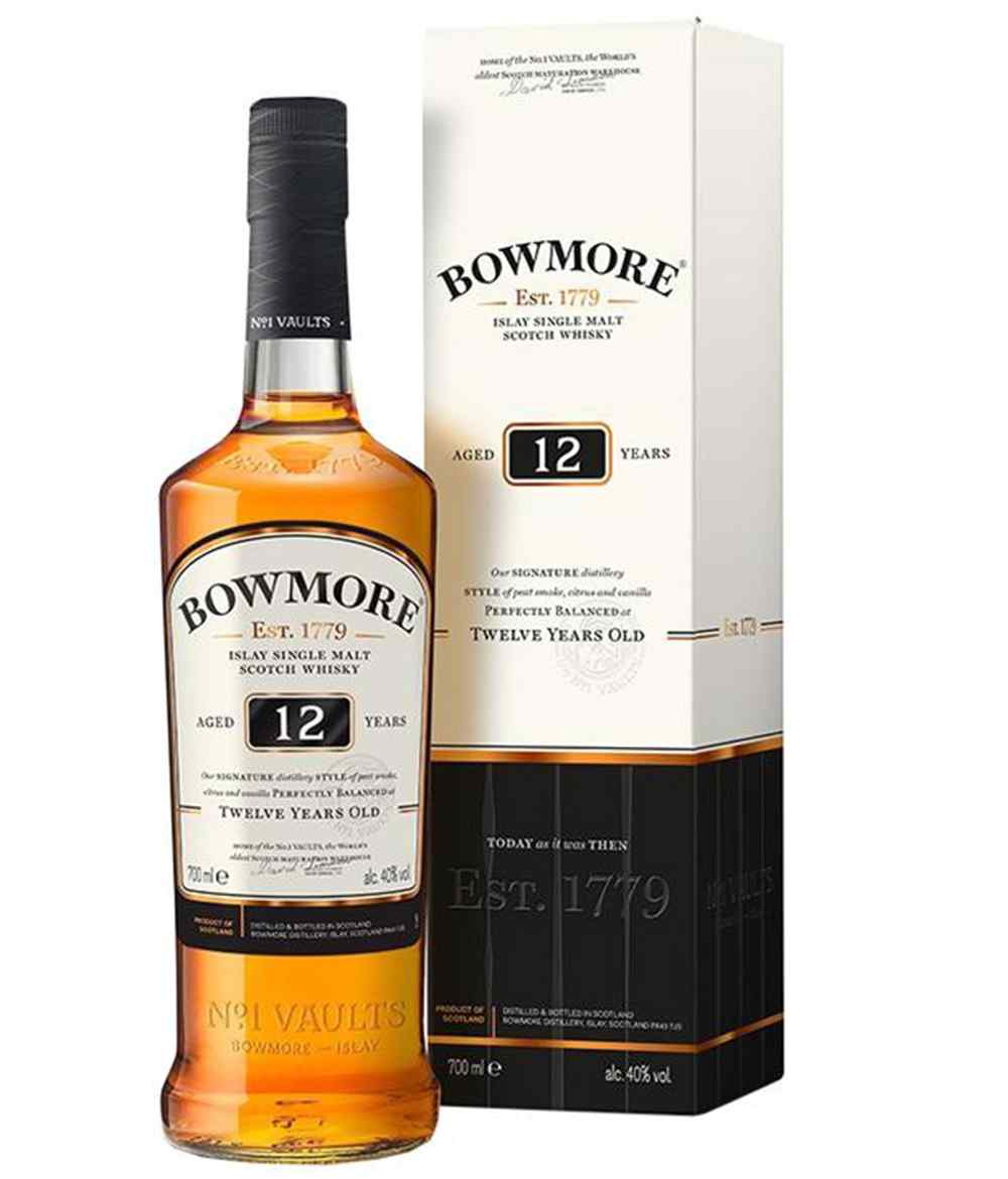 Bowmore 12 Y.O. 40% 0,7 l (kartón)